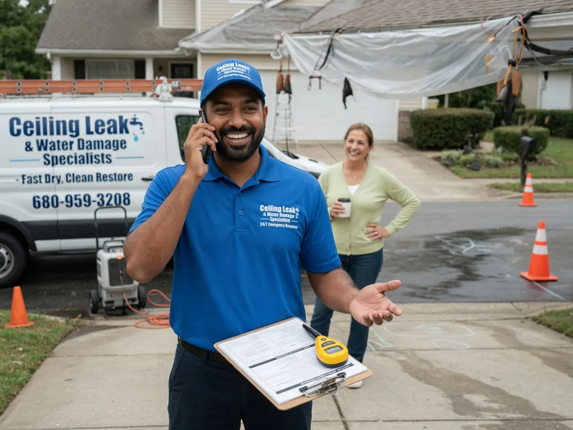 Ceiling Leak Cleanup Palisades, WA FAQs